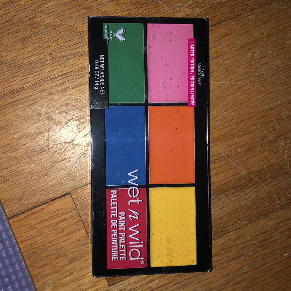 Wet n wild paint palette